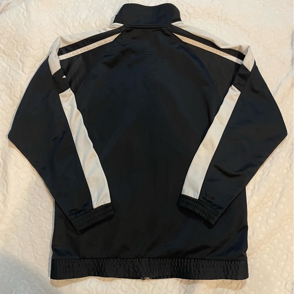 PONY Men’s Medium Track Jacket Sports Streetwear Black and White Full Zip - Picture 9 of 9